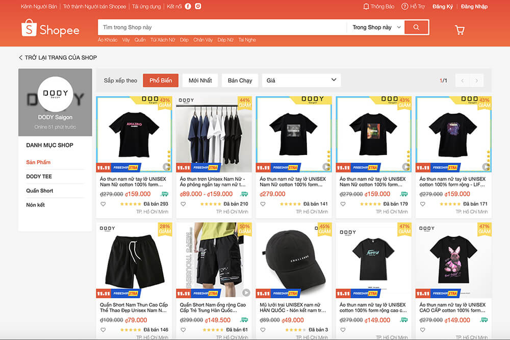 Top 10 Shop Bán Áo Thun Đẹp Trên Shopee Chất Lượng - Review Plus